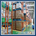 Safety standard pallet rack with rack protector